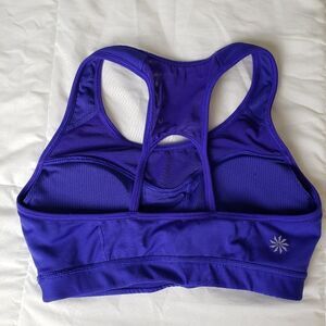 ATHLETA Spiral Sports Bra Purple XS